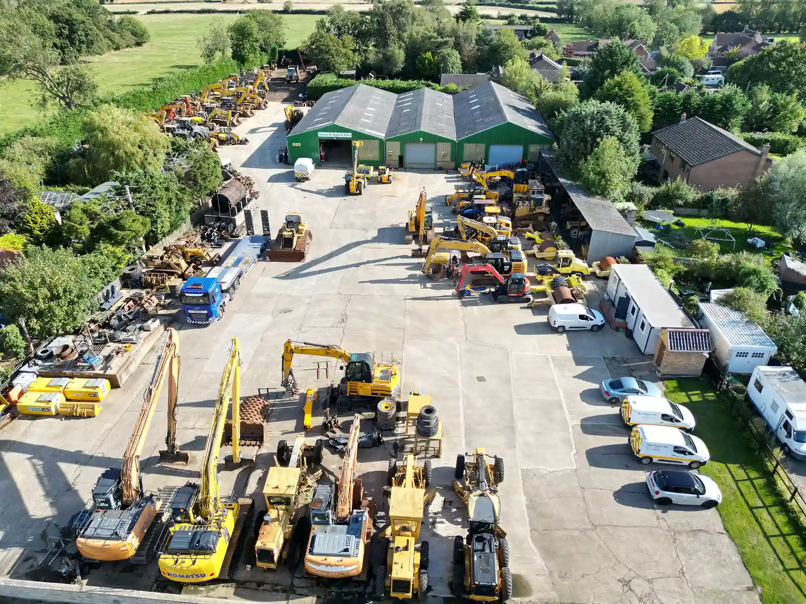 The Leadman machinery yard