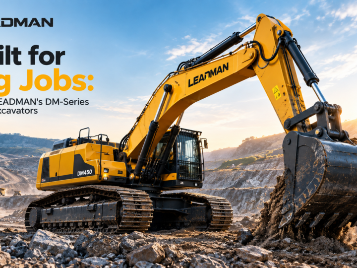 Inside LEADMAN's DM-Series Large Excavators